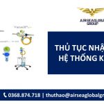 HE THONG KHI Y TE; thu tuc nhap khau he thong khi y te