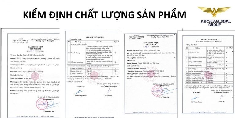 KIỂM ĐỊNH CHO HÀNG KHẨU TRANG DỰA TRÊN CÁC TIÊU CHUẨN GÌ?