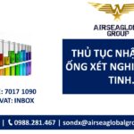 ONG XET NGHIEM THUY TINH