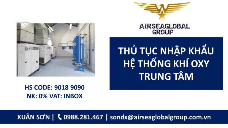 he thong khi oxy trung tam
