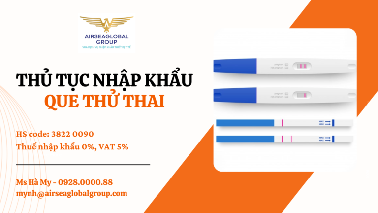 que thử thai