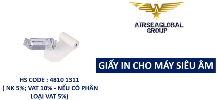 thu tuc nhap khau giay in cho may sieu am