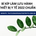 LUU HANH THIET BI Y TE