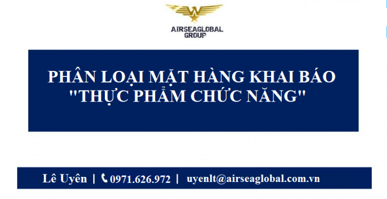 khai báo thực phẩm chức năng