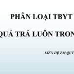 phân loại thiết bị y tế trong ngày