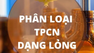 PHÂN LOẠI TPCN DẠNG LỎNG