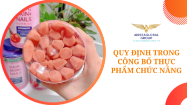 QUY ĐỊNH TRONG CÔNG BỐ THỰC PHẨM CHỨC NĂNG
