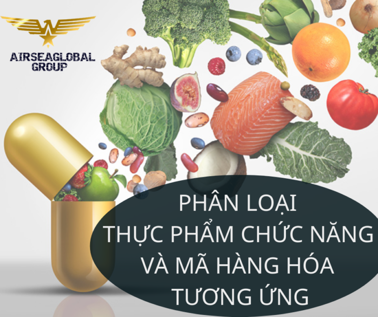 phân loại TPCN và mã hàng hóa tương ứng