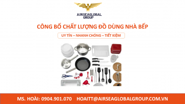 CÔNG BỐ CHẤT LƯỢNG ĐỒ DÙNG NHÀ BẾP