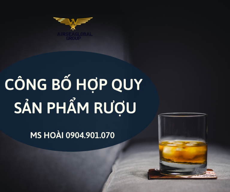 CÔNG BỐ HỢP QUY RƯỢU