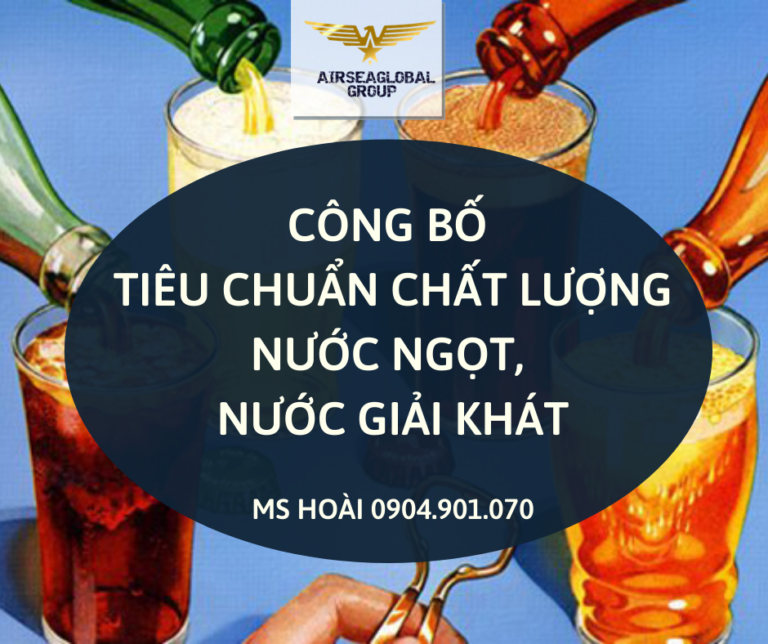 CÔNG BỐ NƯỚC GIẢI KHÁT