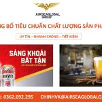 CÔNG BỐ TIÊU CHUẨN CHẤT LƯỢNG SẢN PHẨM BIA