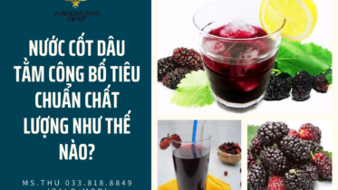 NƯỚC CỐT DÂU TẰM CÔNG BỐ TIÊU CHUẨN CHẤT LƯỢNG NHƯ THẾ NÀO_