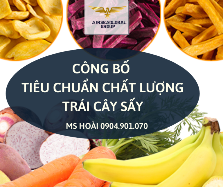 công bố chất lượgn trái cây