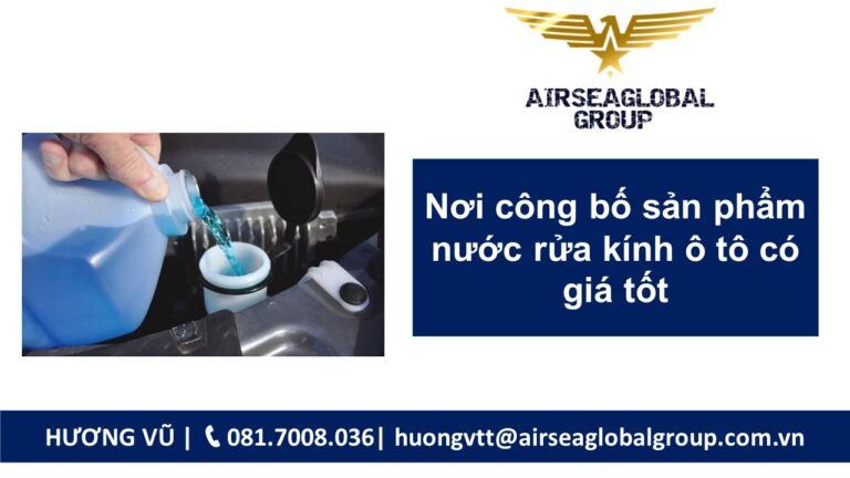 nước rửa ô tô