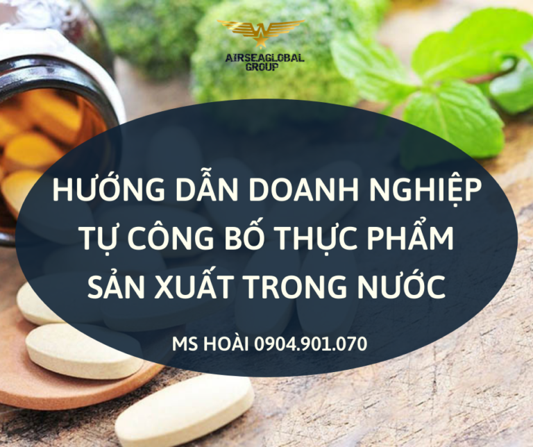 HƯỚNG DẪN DOANH NGHIỆP TỰ CÔNG BỐ