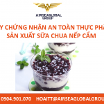 SẢN XUẤT SỮA CHUA NẾP CẨM