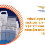 TỔNG CỤC HẢI QUAN TRẢ LỜI V/V THUẾ VAT: Vật tư hóa chất xét nghiệm dùng trong y tế