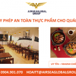 XIN GIẤY PHÉP AN TOÀN THỰC PHẨM CHO QUÁN ĂN MỚI