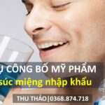 nước súc miệng