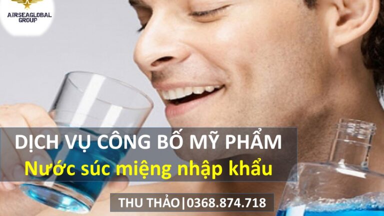 nước súc miệng