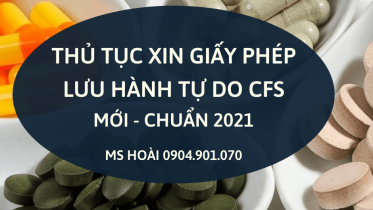 thủ tục CFS CHUẨN 2021