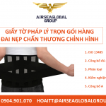 GIẤY TỜ PHÁP LÝ TRỌN GÓI HÀNG ĐAI NẸP CHẤN THƯƠNG CHỈNH HÌNH