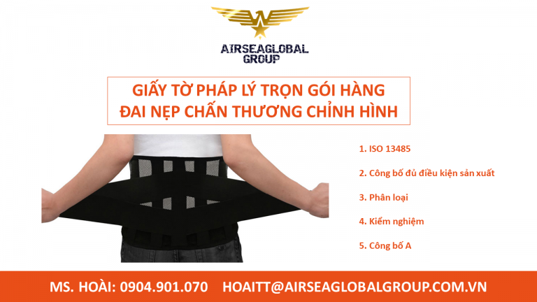 GIẤY TỜ PHÁP LÝ TRỌN GÓI HÀNG ĐAI NẸP CHẤN THƯƠNG CHỈNH HÌNH