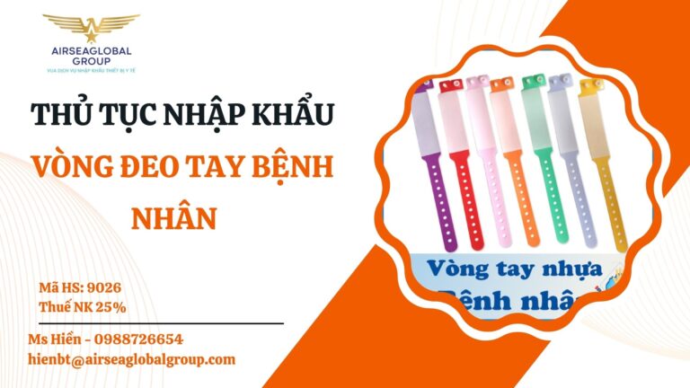 VÒNG ĐEO TAY BỆNH NHÂN