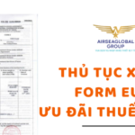 CO EUR1 - ƯU ĐÃI THUẾ CHÂU ÂU