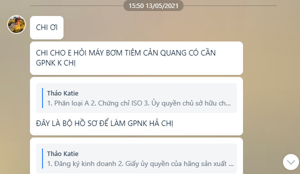 bom tiem can quang