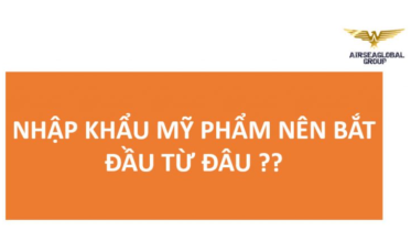 NHẬP KHẨU MỸ PHẨM NÊN BẮT ĐẦU TỪ ĐÂU?