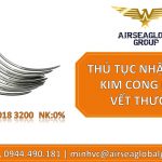 THỦ TỤC NHẬP KHẨU KIM CONG KHÂU VẾT THƯƠNG