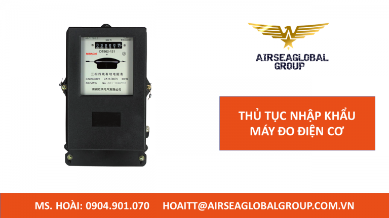 Thủ tục nhập khẩu máy đo điện cơ