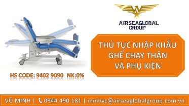 THỦ TỤC NHẬP KHẨU GHẾ CHẠY THẬN VÀ PHỤ KIỆN