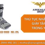 THỦ TỤC NHẬP KHẨU GIÀY TẬP ĐI TRONG Y TẾ