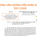 thu tuc nhap khau test covid