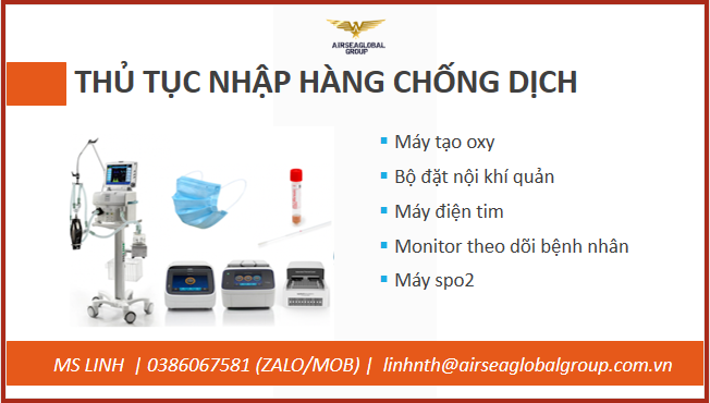 thu tuc nhap khau hang chong dich cap thiet