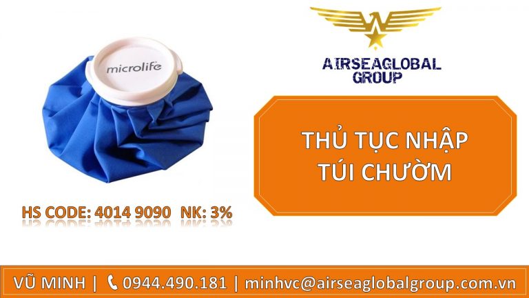 THỦ TỤC NHẬP KHẨU TÚI CHƯỜM