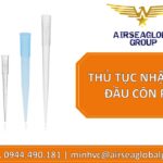 THỦ TỤC NHẬP KHẨU ĐẦU CÔN PIPET