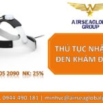 THỦ TỤC NHẬP KHẨU ĐEN KHÁM ĐEO ĐẦU