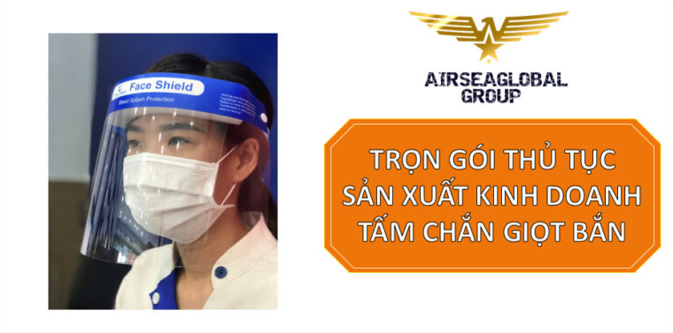 THỦ TỤC PHÁP LÝ SẢN XUẤT KINH DOANH TẤM CHẮN GIỌT BẮN
