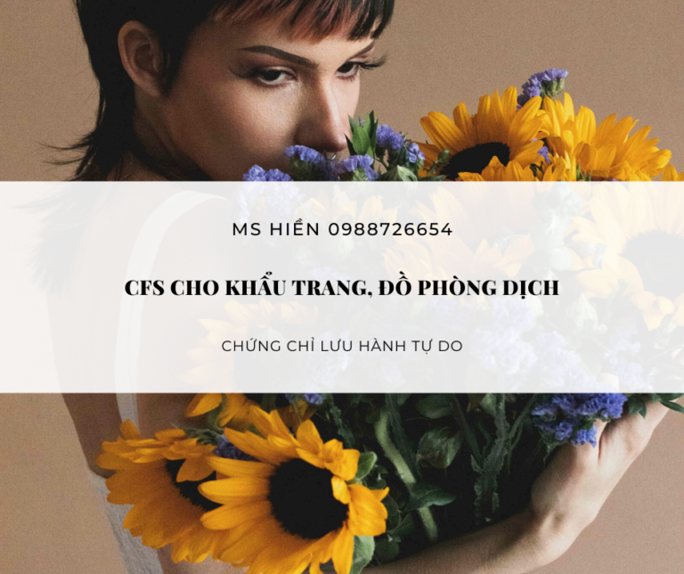 CFS - Chứng chỉ lưu hành tự do