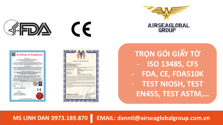 TRỌN GÓI GIẤY TỜ XUẤT MỸ, EU CÁC MẶT HÀNG KHẨU TRANG, GĂNG TAY, ĐỒ PHÒNG DỊCH - MS LINH ĐAN 0973189870