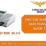 THỦ TỤC NHẬP KHẨU MÁY PHÂN TÍCH NƯỚC TIỂU