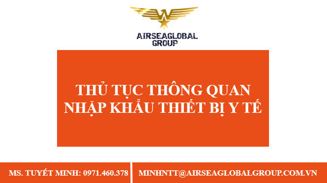 THỦ TỤC NHẬP KHẨU GIƯỜNG Y TẾ