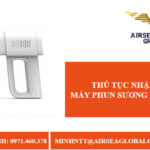 THỦ TỤC NHẬP KHẨU MÁY PHUN SƯƠNG KHỬ KHUẨN