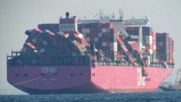 One apus dã dõ hang o long beach sau tại nạn lón nam ròi