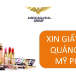 XIN GIẤY PHÉP QUẢNG CÁO MỸ PHẨM MỚI NHẤT