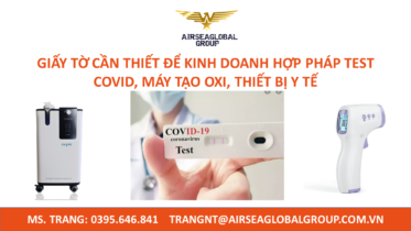 giấy tờ kinh doanh hợp pháp test covid